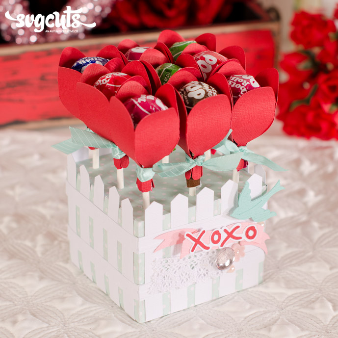 svg valentine valentines kit svgcuts bookmark lolli heart box candy 3d cut shaped