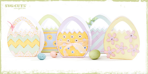Free SVG File (Sure Cuts A Lot) 02.27.10 – Easter Basket Placecard