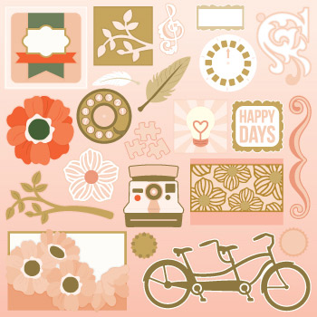 Bicycle Built for Two SVG Collection