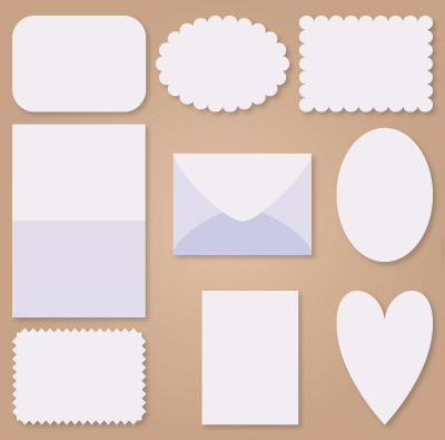 A6 Sized Envelope and Cards SVG Kit