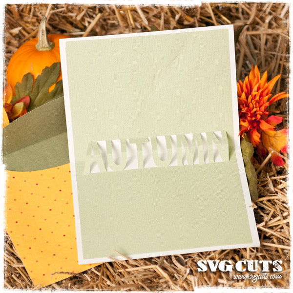 Fall Pop-Up Cards SVG Kit - Click Image to Close