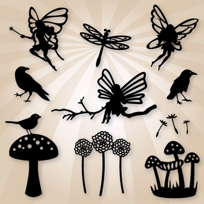 Woodland Fairies SVG Collection