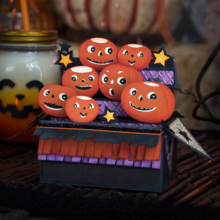 Pumpkin Party Box Card