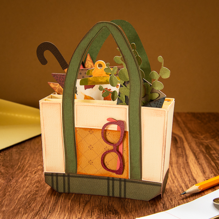 Tote Bag Box Card