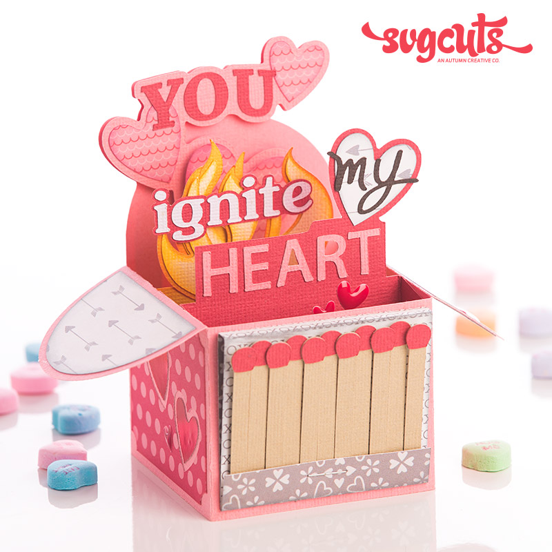 Free Gift – Hearts Aflame SVG Kit – $6.99 Value | SVGCuts.com Blog