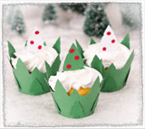 Christmas Cupcake Wrappers SVG Kit