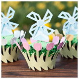 Spring Cupcake Wrappers SVG Kit