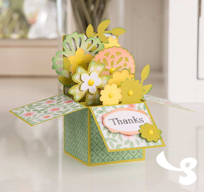 Floral Box Card