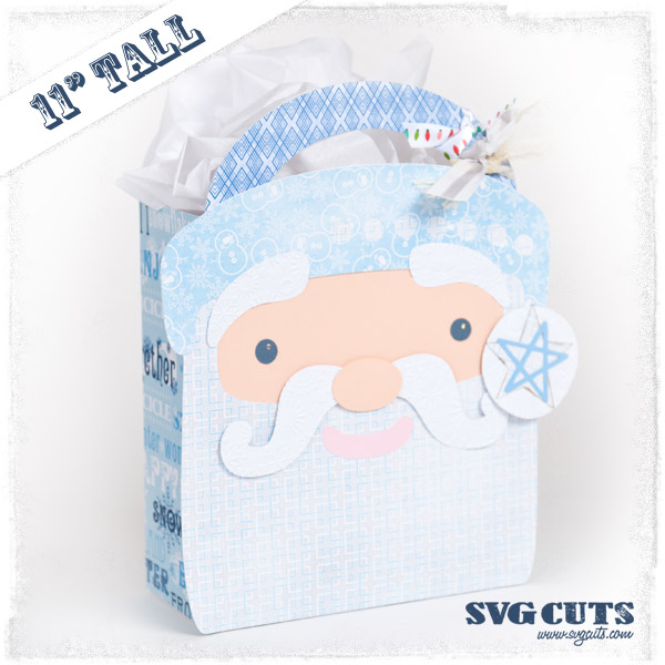 Big Christmas Gift Bags SVG Kit - Click Image to Close