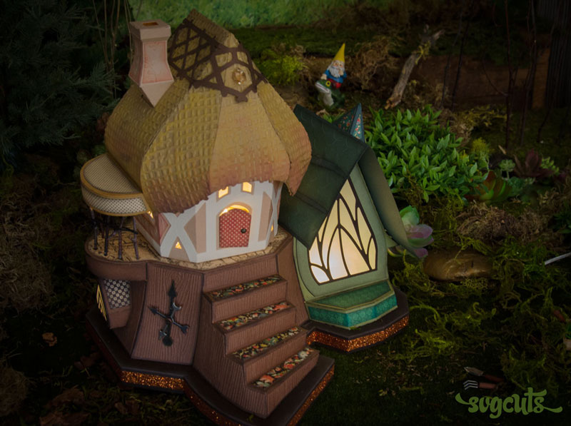 Fairy Cottage SVG Kit - Click Image to Close