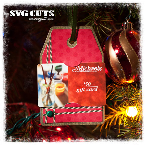 Give a Gift Card SVG Kit - Click Image to Close