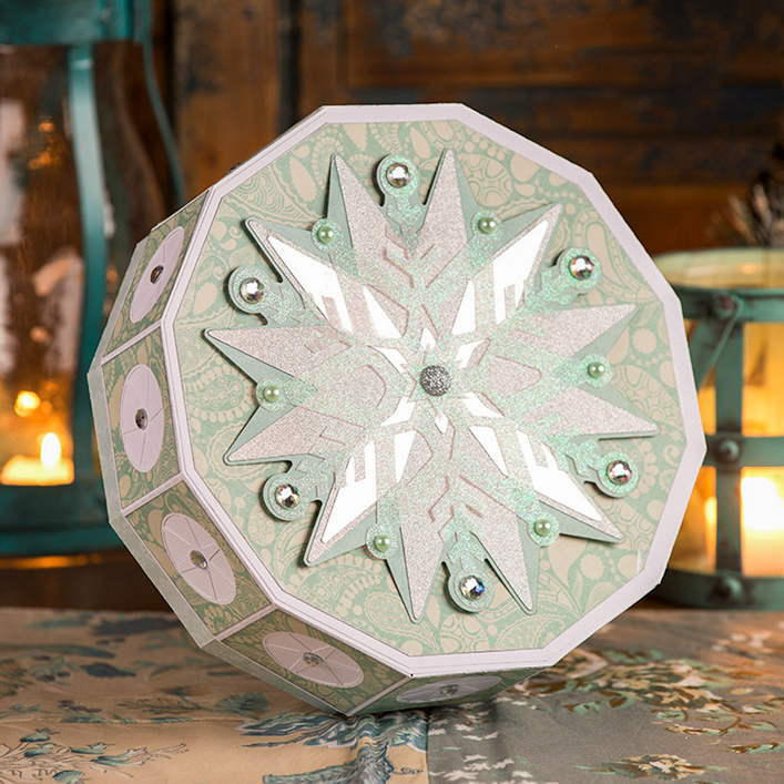 Large Snowflake Box - Click Image to Close