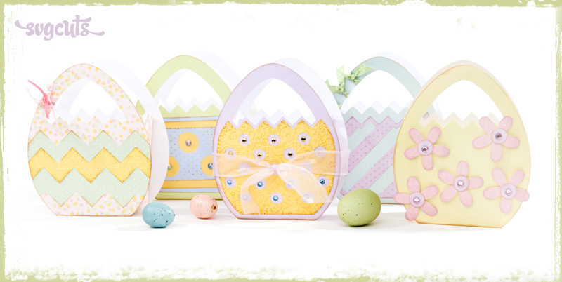 Easter Egg Treat Bags SVG Kit - Click Image to Close