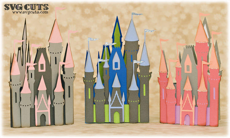 Fairy Tale Castle SVG Kit - Click Image to Close