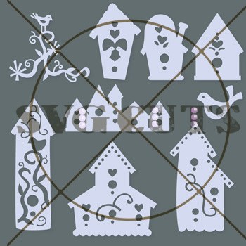 Birds and Birdhouses SVG Collection - Click Image to Close