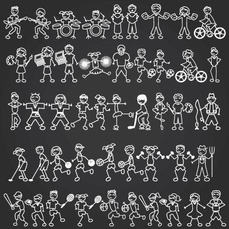 Stick Figure Sports and Activities SVG Collection - Click Image to Close