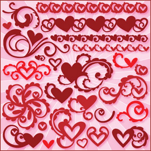 Romantic Flourishes SVG Collection - Click Image to Close
