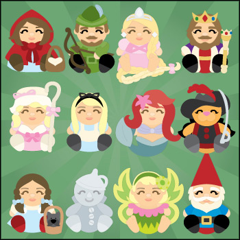 Cuddly Storybook Friends SVG Collection