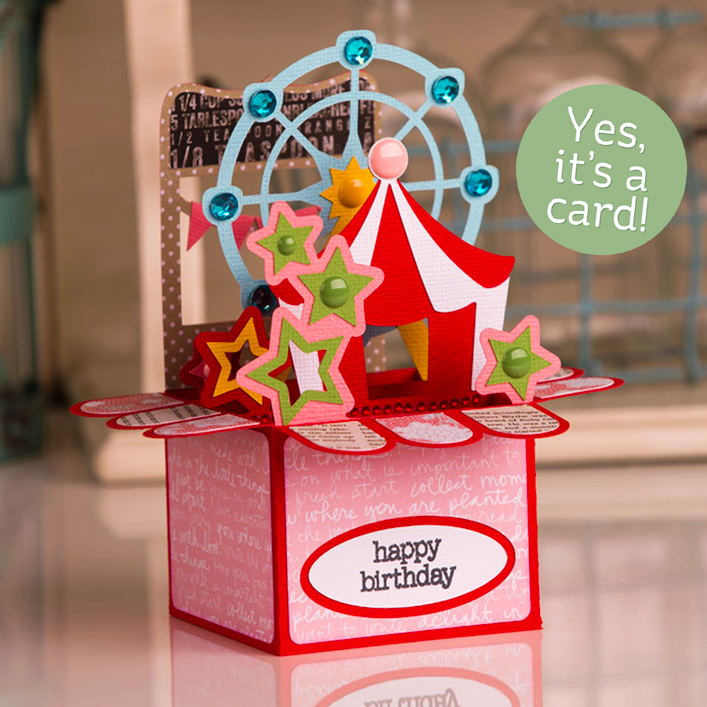 Summer Fair Box Card - Click Image to Close