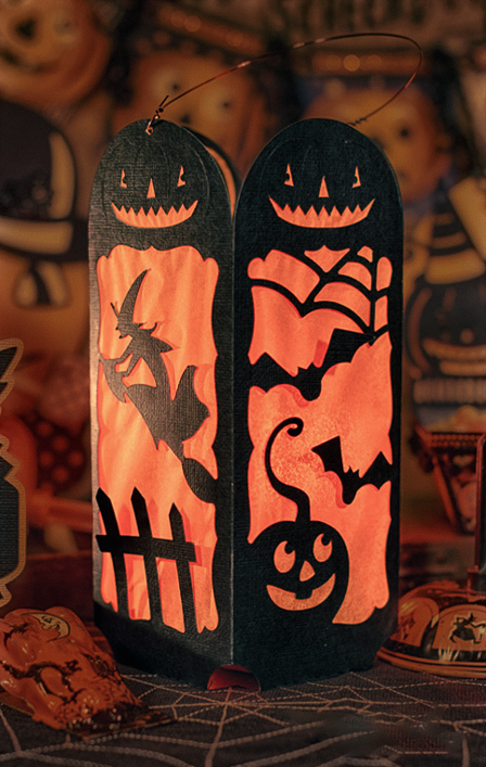 Vintage Halloween Lantern - Click Image to Close