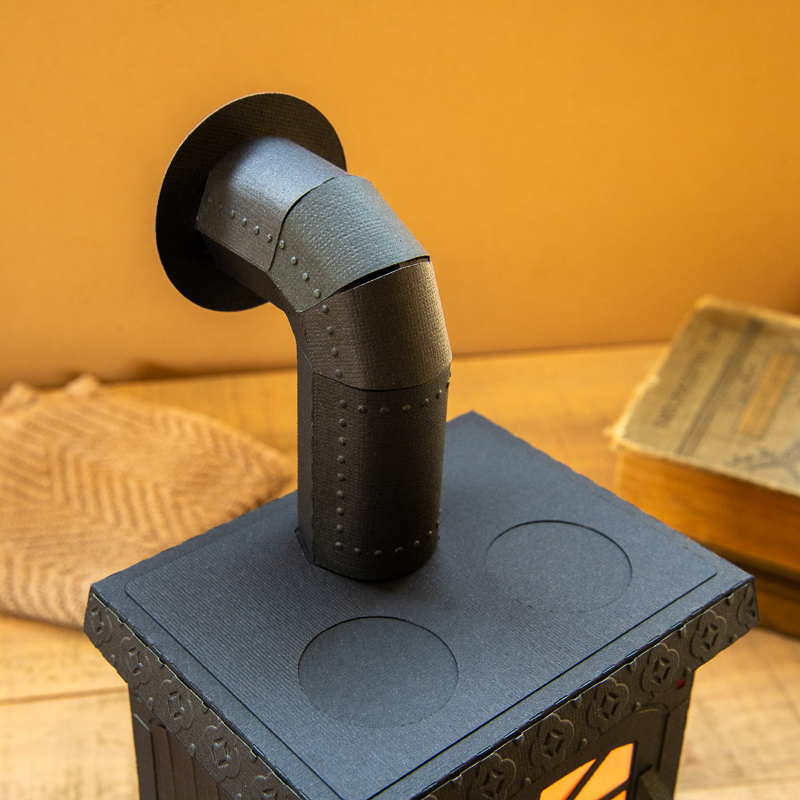 Wood Stove Luminary - Click Image to Close