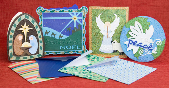Joyful Christmas Cards SVG Kit