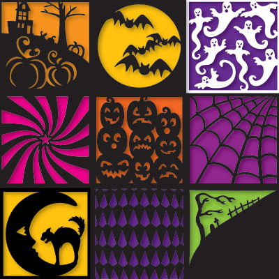 Salazar's Scary Squares SVG Collection