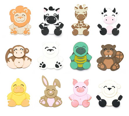 Cuddly Animals SVG Collection