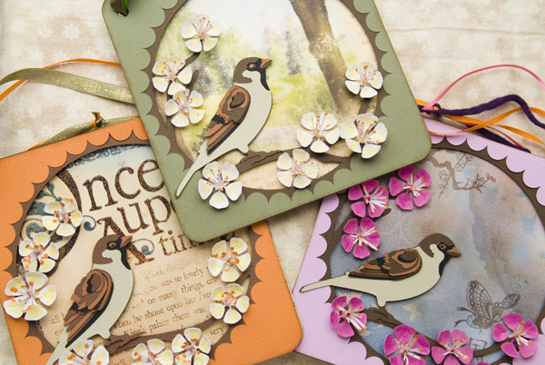 Enchanted Sparrow Paperscape SVG Kit