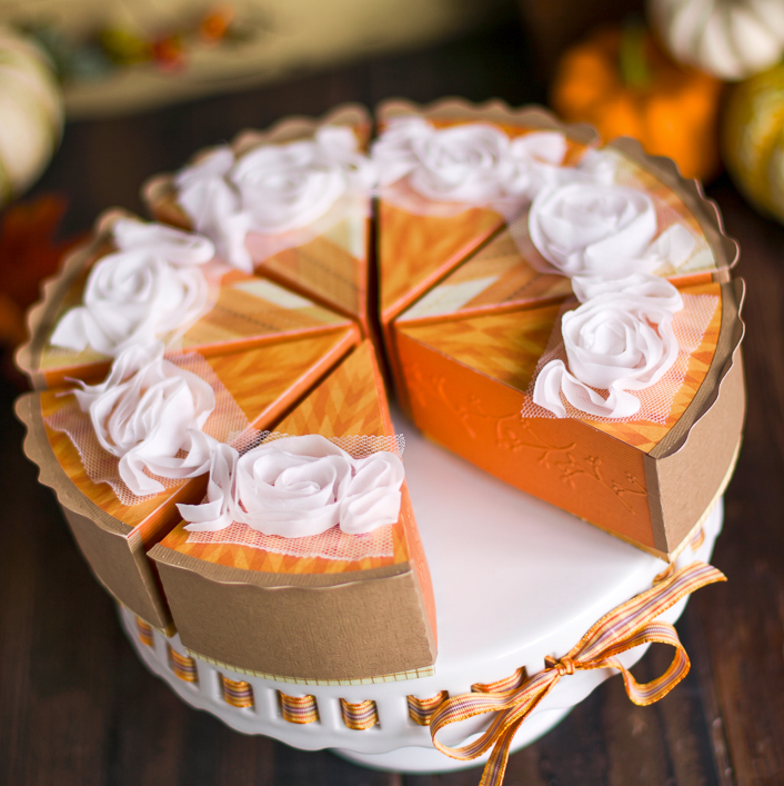 Pumpkin Pie Slice Box Pumpkin Pie Slice Box