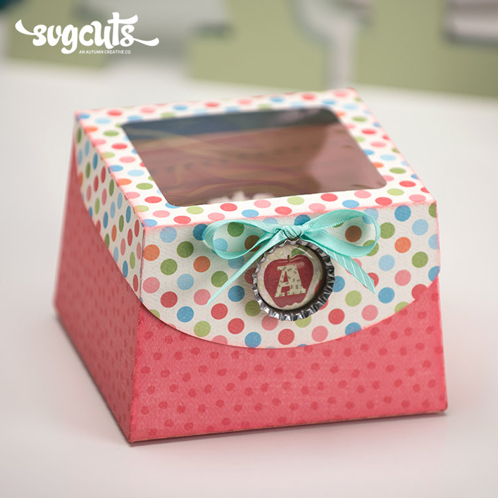 Single Cupcake Box