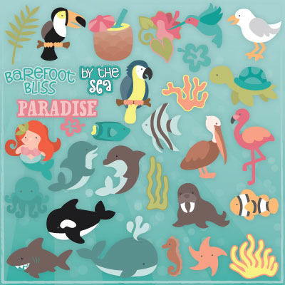 Tropical Friends SVG Collection